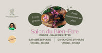 Les 28 et 29 mars 2026, la Salle des Fêtes de Cudos accueille la 3ᵉ édition du Salon du Bien-Être, un événement organisé en partenariat avec le Comité des Fêtes de Cudos et l’association Oasis Nature et Savoirs.