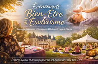 Découvrez pourquoi je crée des événements bien-être et ésotériques en France : médiumnité, thérapeutes, accompagnement, éveil et mieux-être tout au long de la vie.