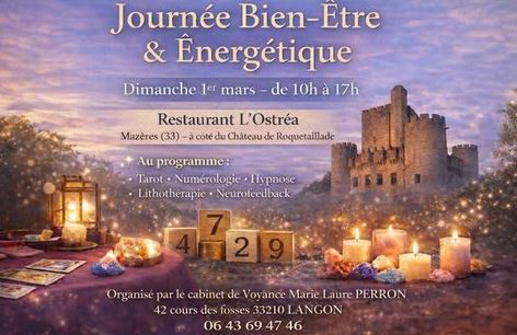 ✨ Journée Bien-Être & Énergétique en Gironde : Une Parenthèse Puissante au Cœur de Roquetaillade