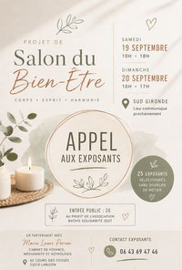 Salon du Bien-Être en Sud Gironde : un week-end dédié au mieux-être les 19 et 20 septembre 2026